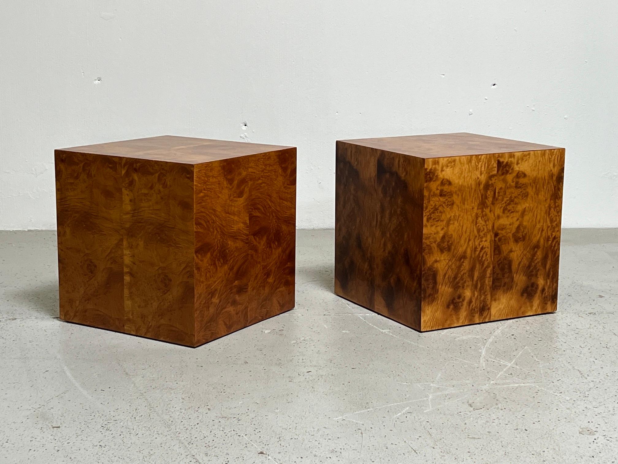 Pair of Dunbar Cube Tables by Edward Wormley 1