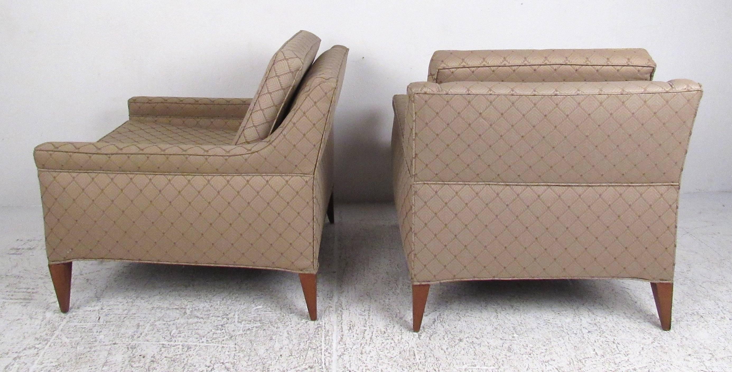 Mid-Century Modern Mid-Century Dunbar Lounge Chairs For Sale