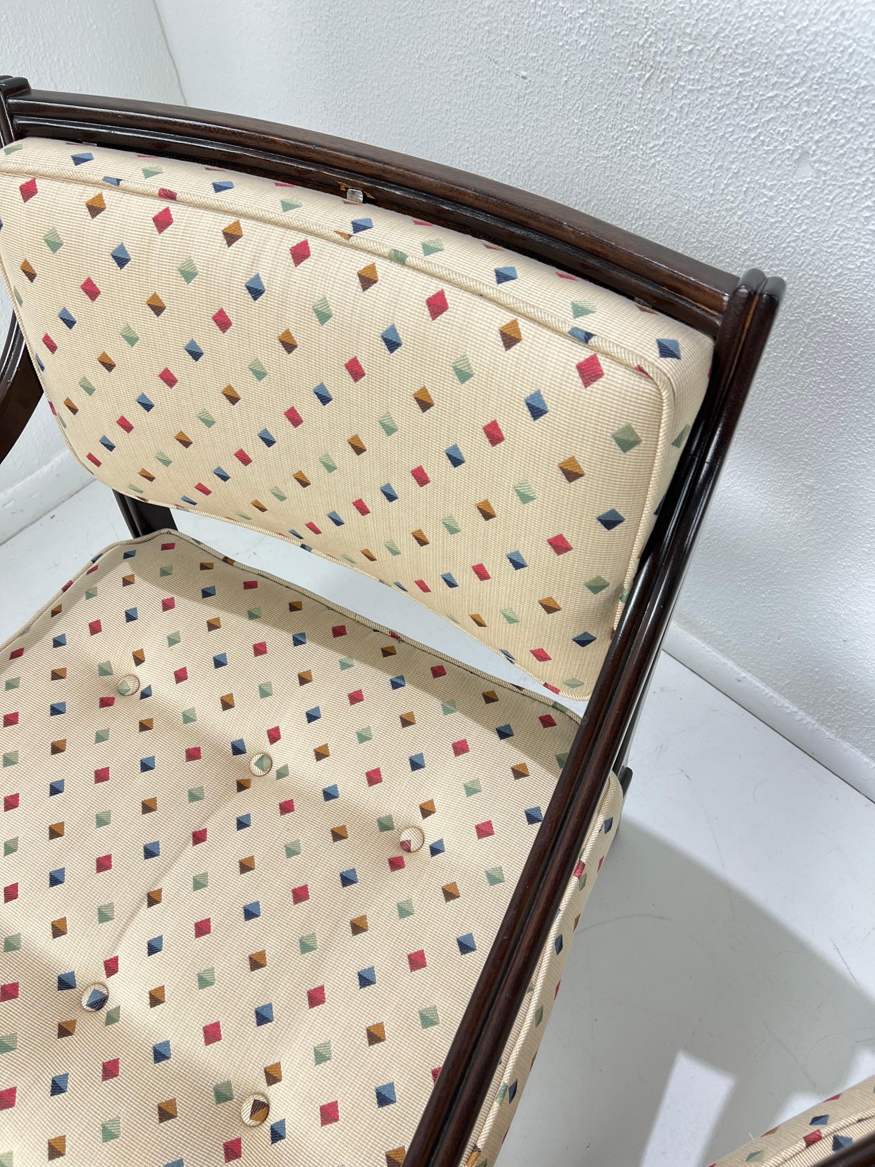 Coppia di poltrone in mogano Dunbar di Edward Wormley in vendita 7