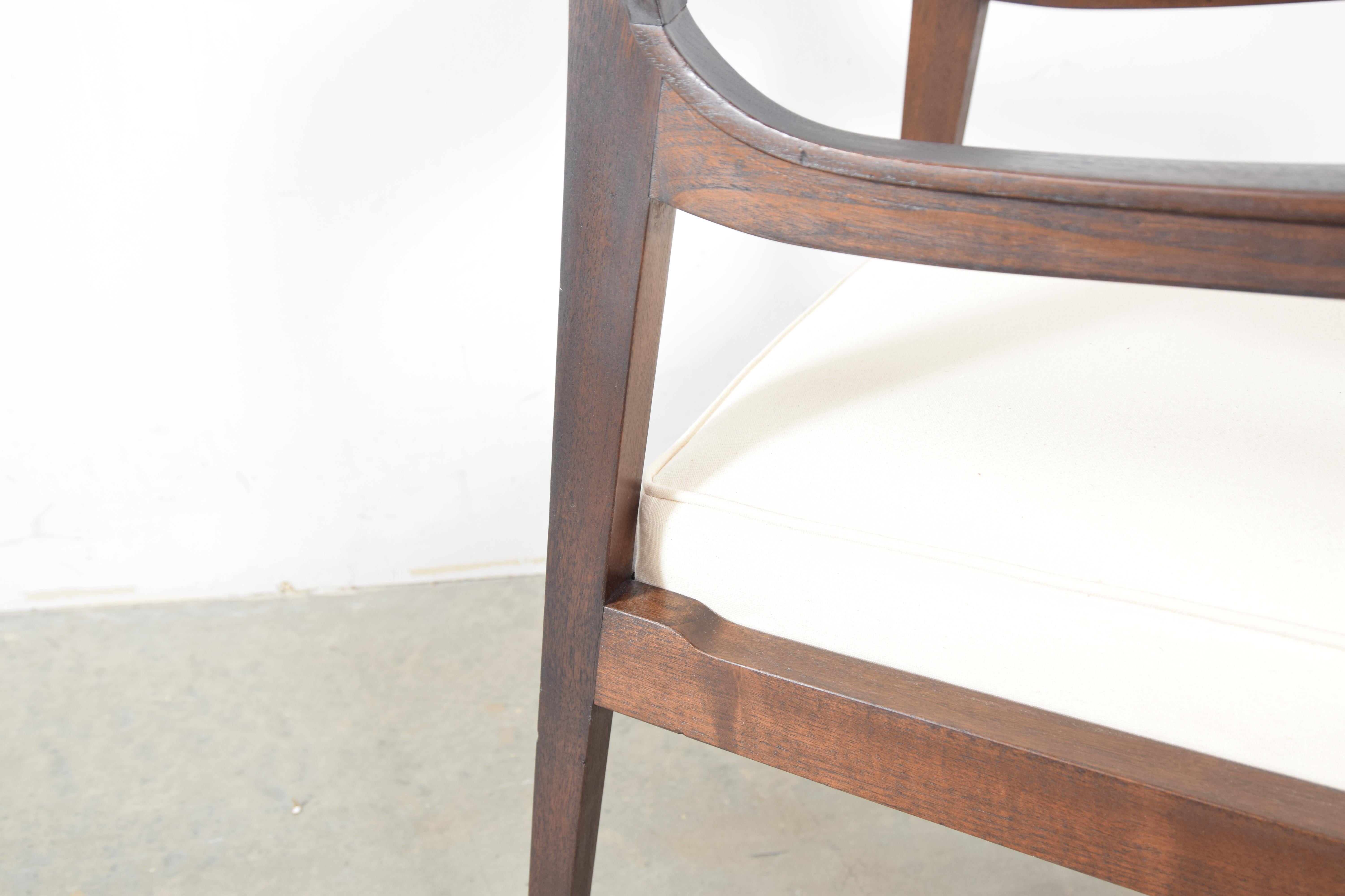 Walnut Pair of Dunbar Riemerschmid Chairs