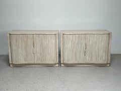 Pair of Dunbar Tambour Cabinets by Edward Wormley