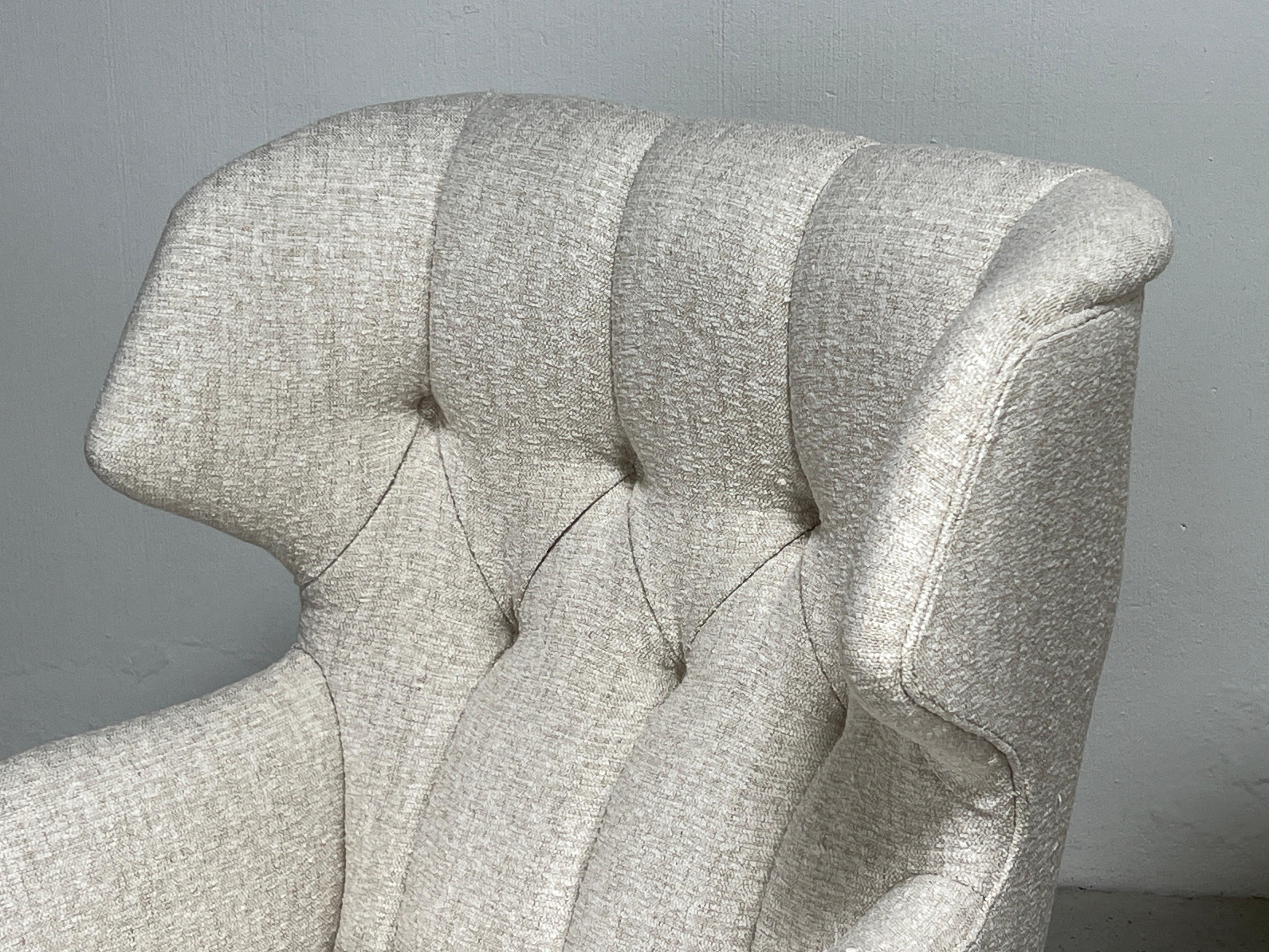 Pair of Dunbar Wing Back Janus Chairs by Edward Wormley 1