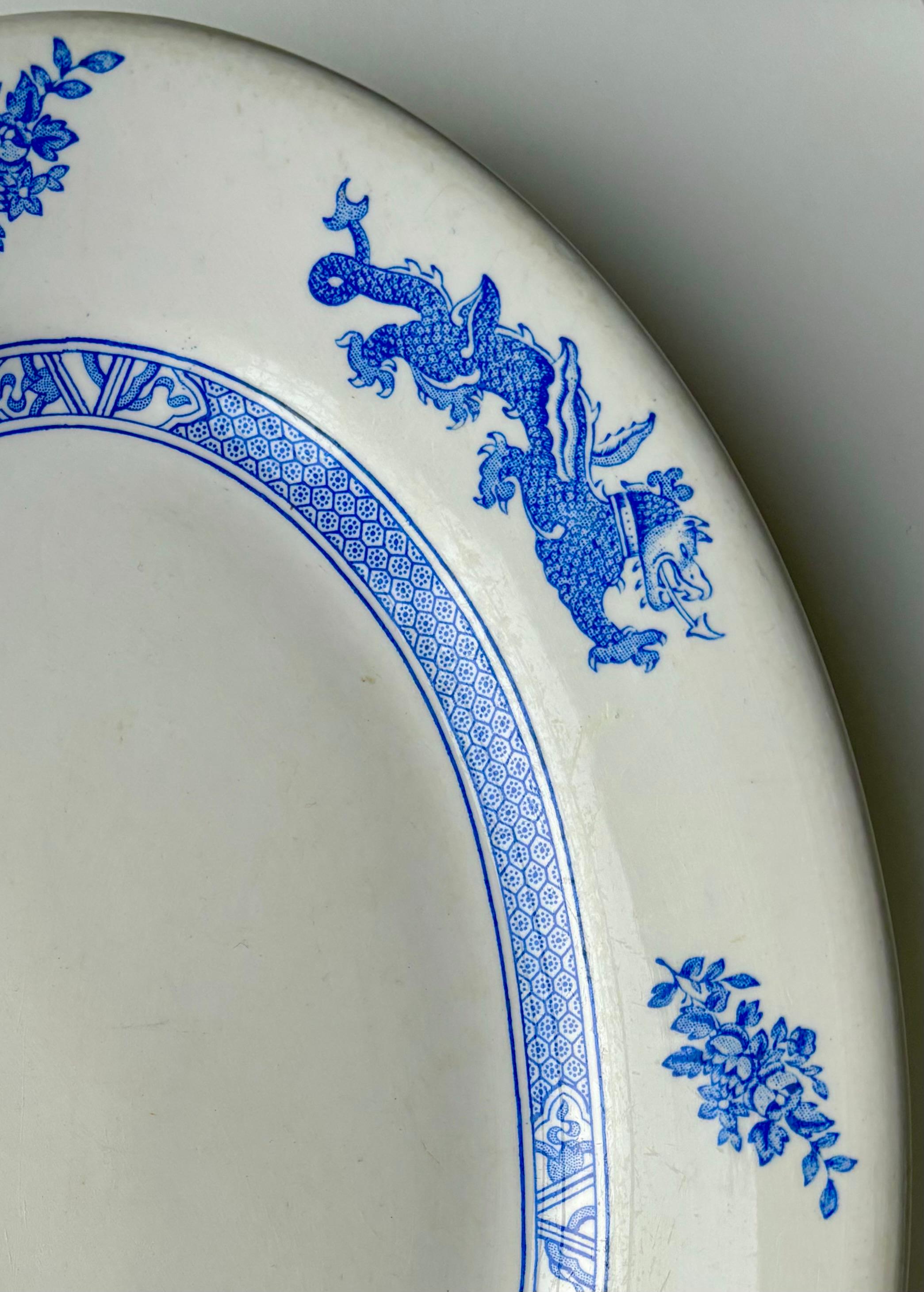 Pareja de Platos Ovalados Dunn Bennett Royal Doulton, Años 60 en Bueno estado para la venta en Copenhagen, DK