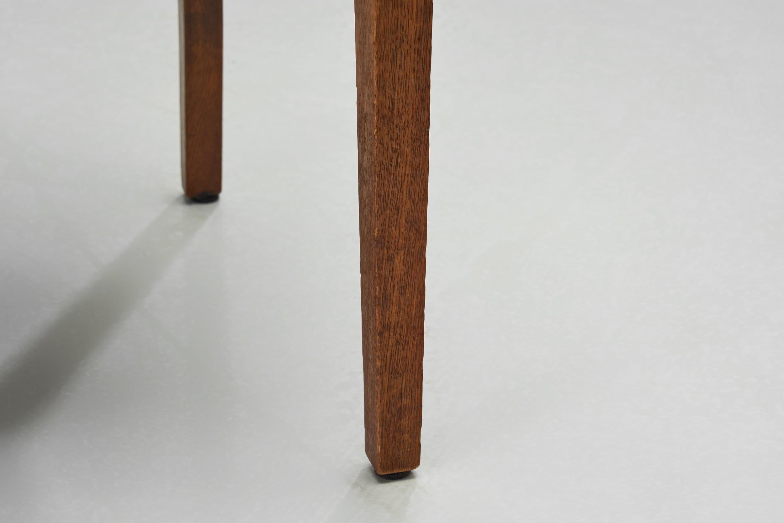Pair of Dutch Art Deco Side Chairs by J.A. Huizinga, The Netherlands 1930s For Sale 10