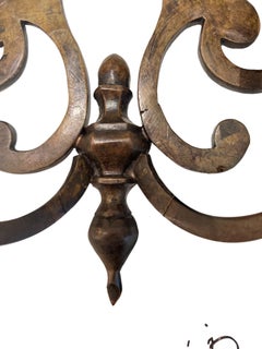 Pair of Dutch Bronze Sconces