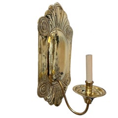 Coppia di lampade olandesi in bronzo