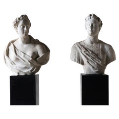 Pair of Dutch Busts from the Early 18th Century (±1720-1740)