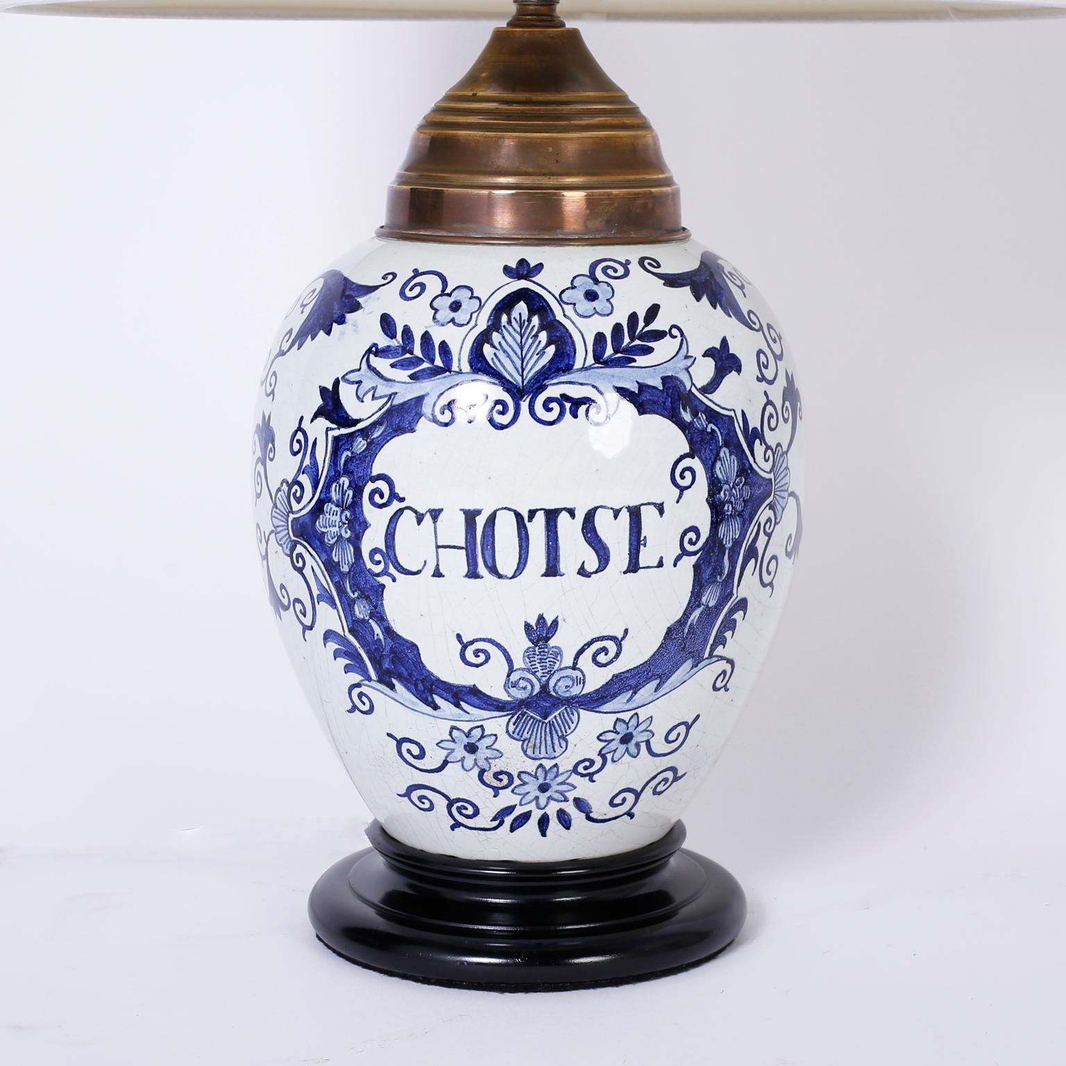 tobacco jar lamp