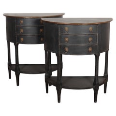 Tables demi-lune - Bois