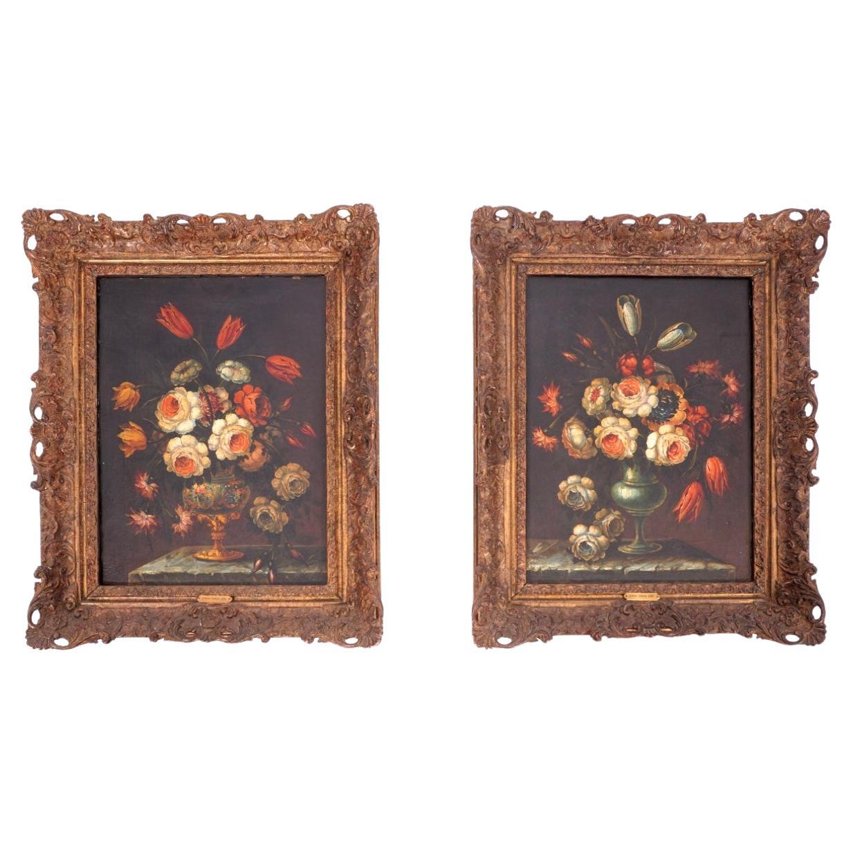 Pair of Dutch Old Master Still Life Paintings