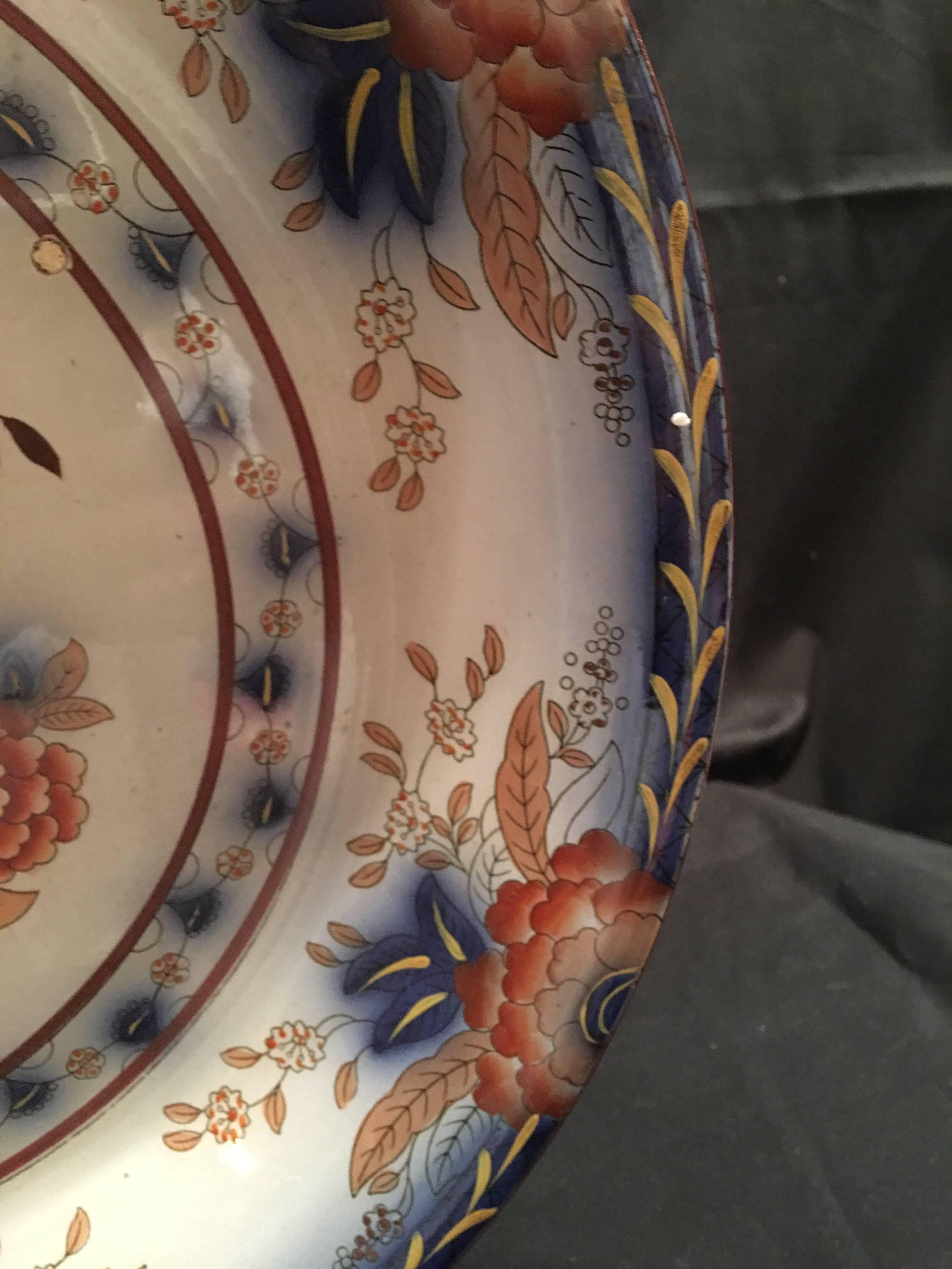 Pair of Dutch Persian Petrus Regout Chargers, 19th Century 1