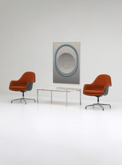 Coppia di poltrone girevoli EA178 di Charles e Ray Eames, anni '60