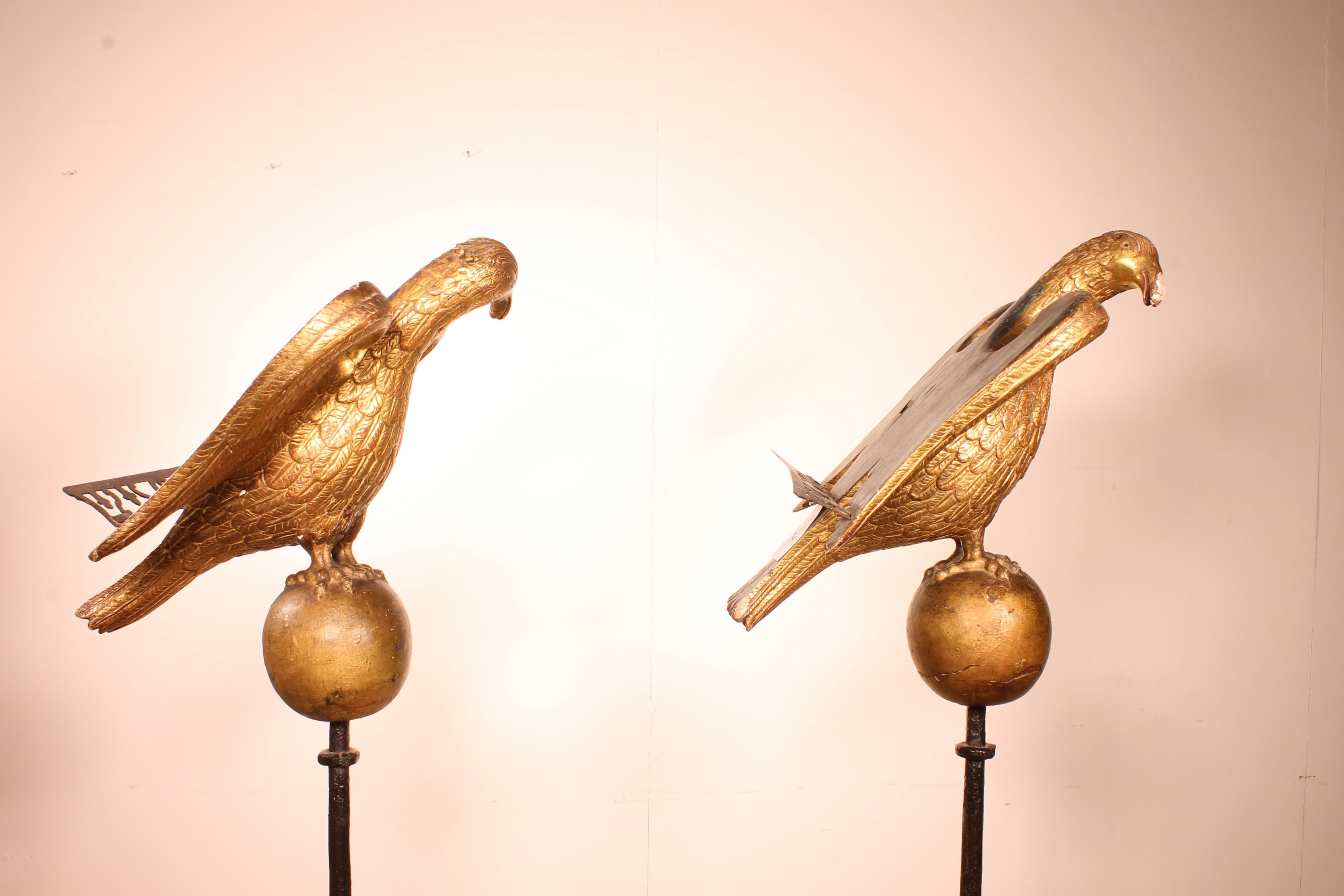 Renaissance Pair of Eagles 16th Century from North Italy Church Lectern For Sale
