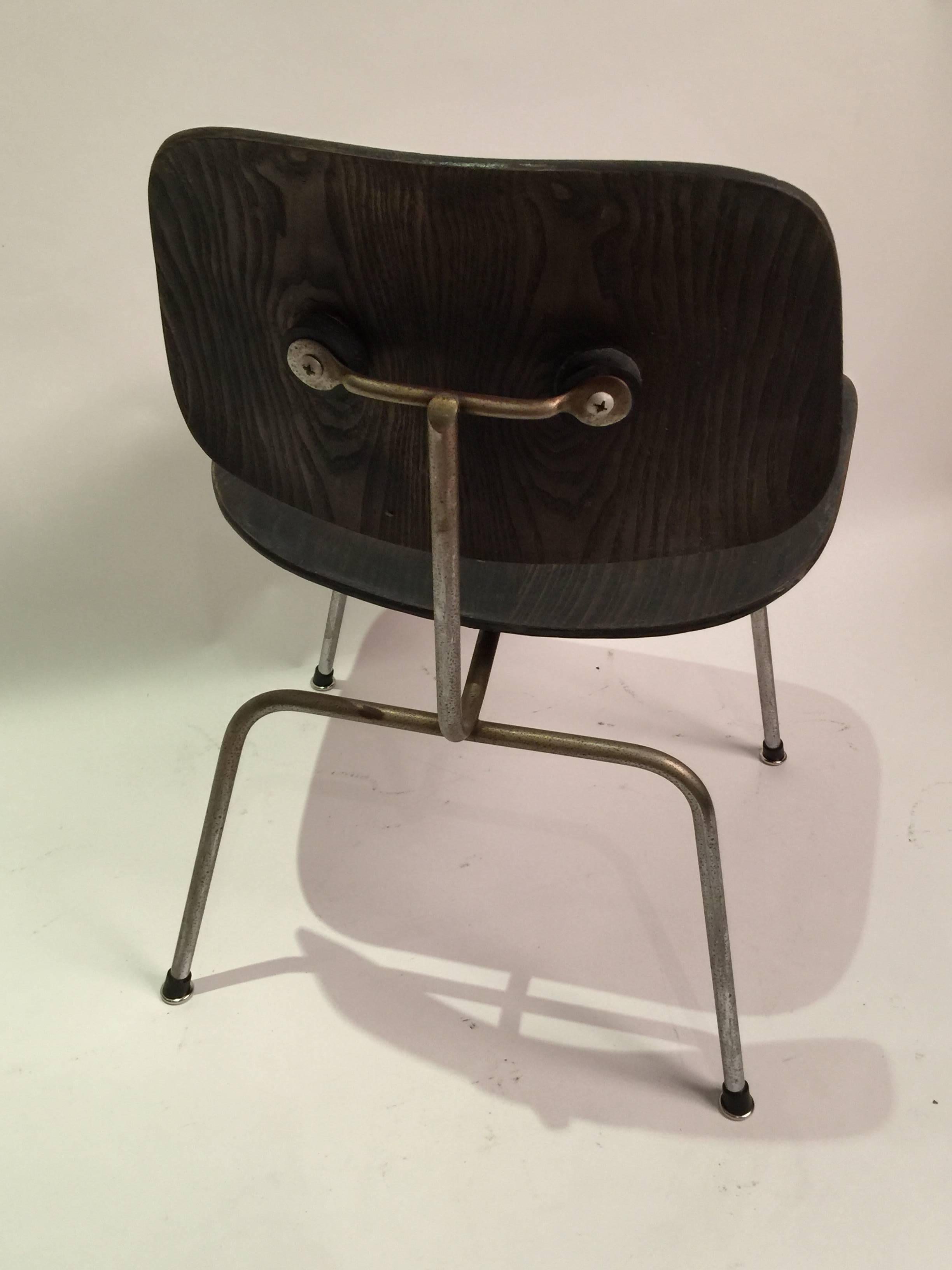 Pair of Eames for Evans DCM chairs 1