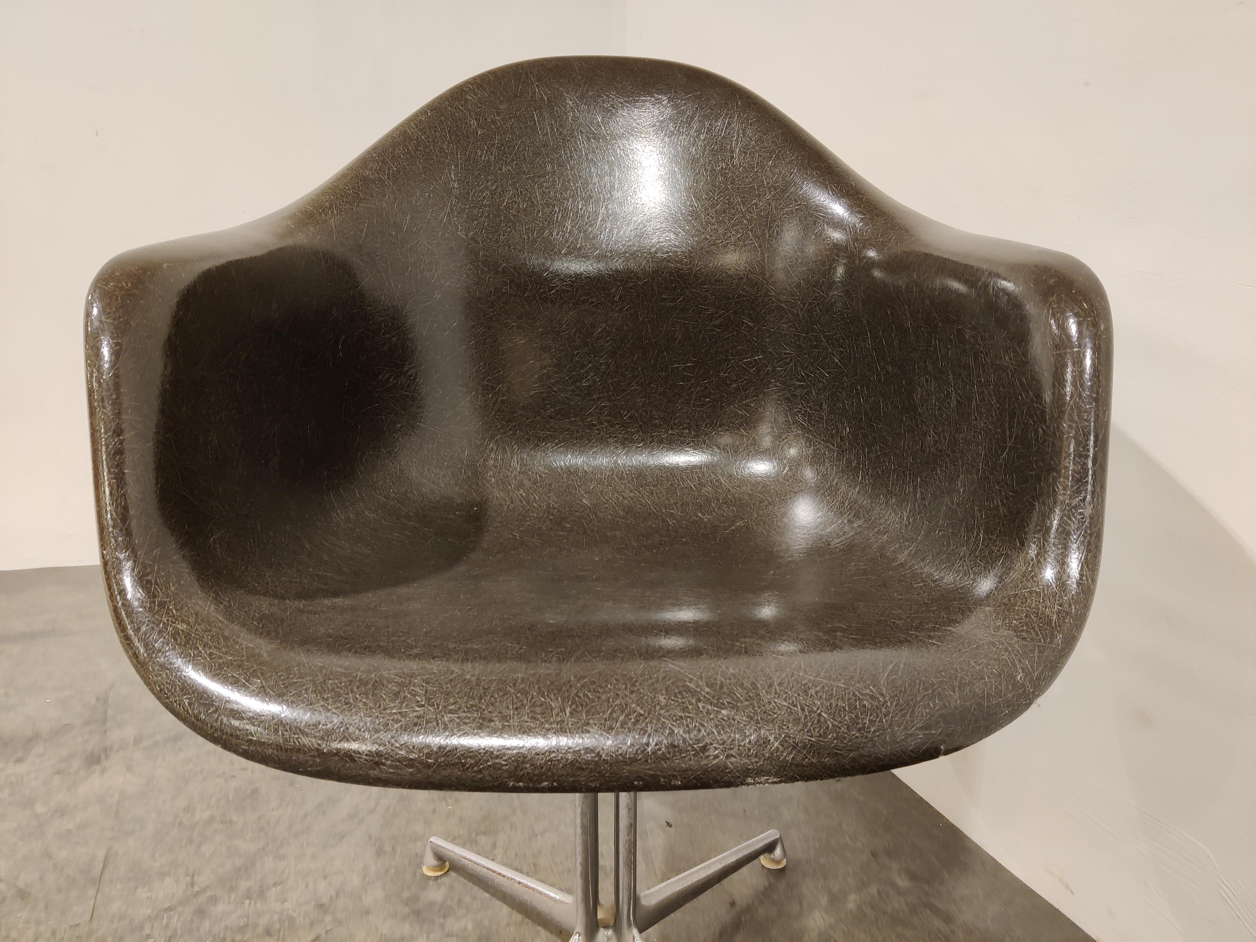 Pair of Eames for Herman Miller La Fonda Chairs, 1970s 1
