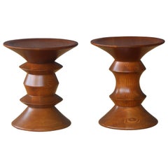 Pair of Eames 'Time Life' Stools