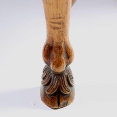 Pair of Early 18th Century Italian Rococo Walnut Stools