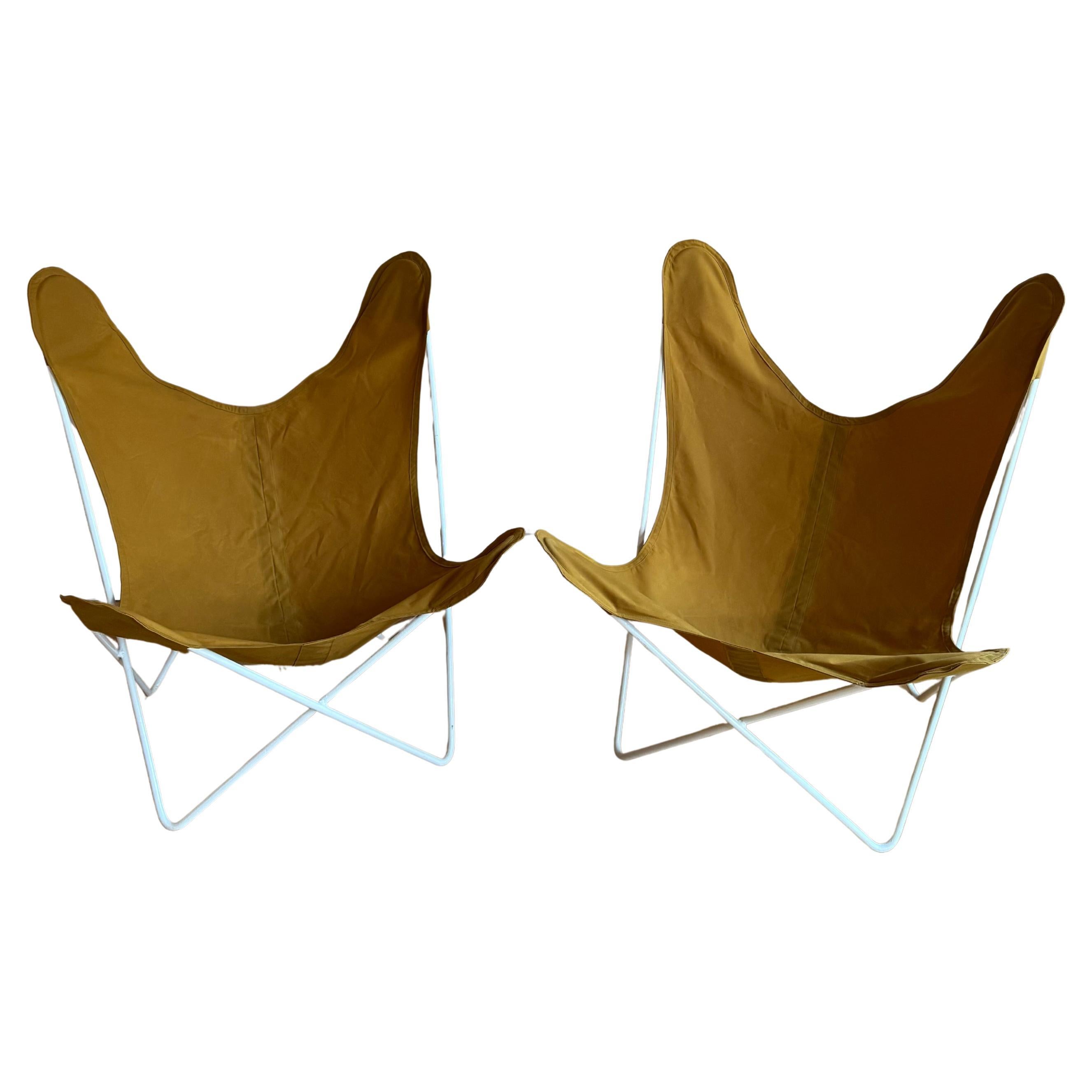 Mid-Century Modern Butterfly Chairs by Jorge Ferrari Hardoy, 1960