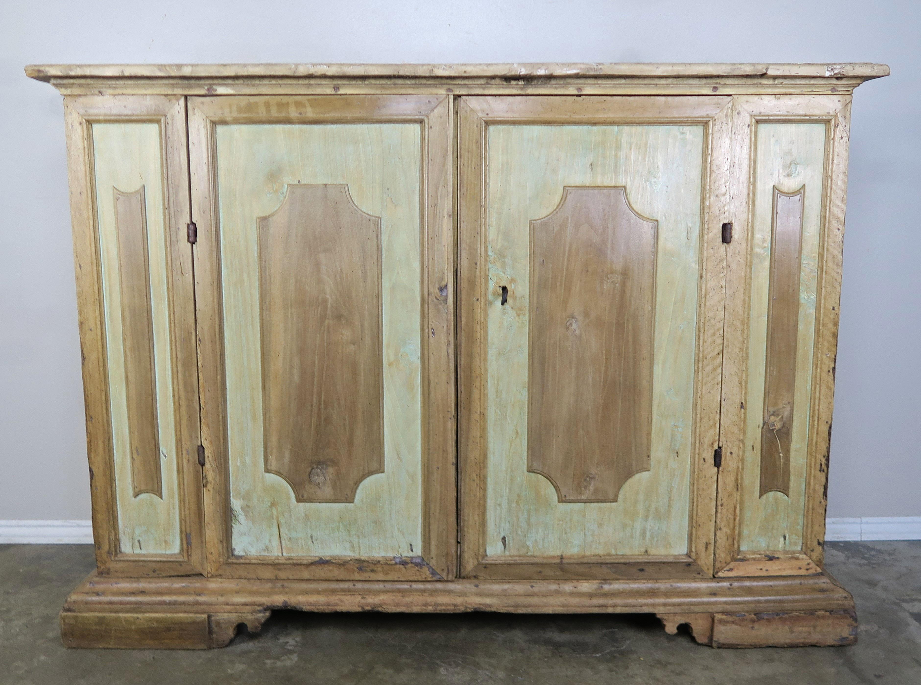 Pair of Early 19th Century Italian Painted Sideboards 7