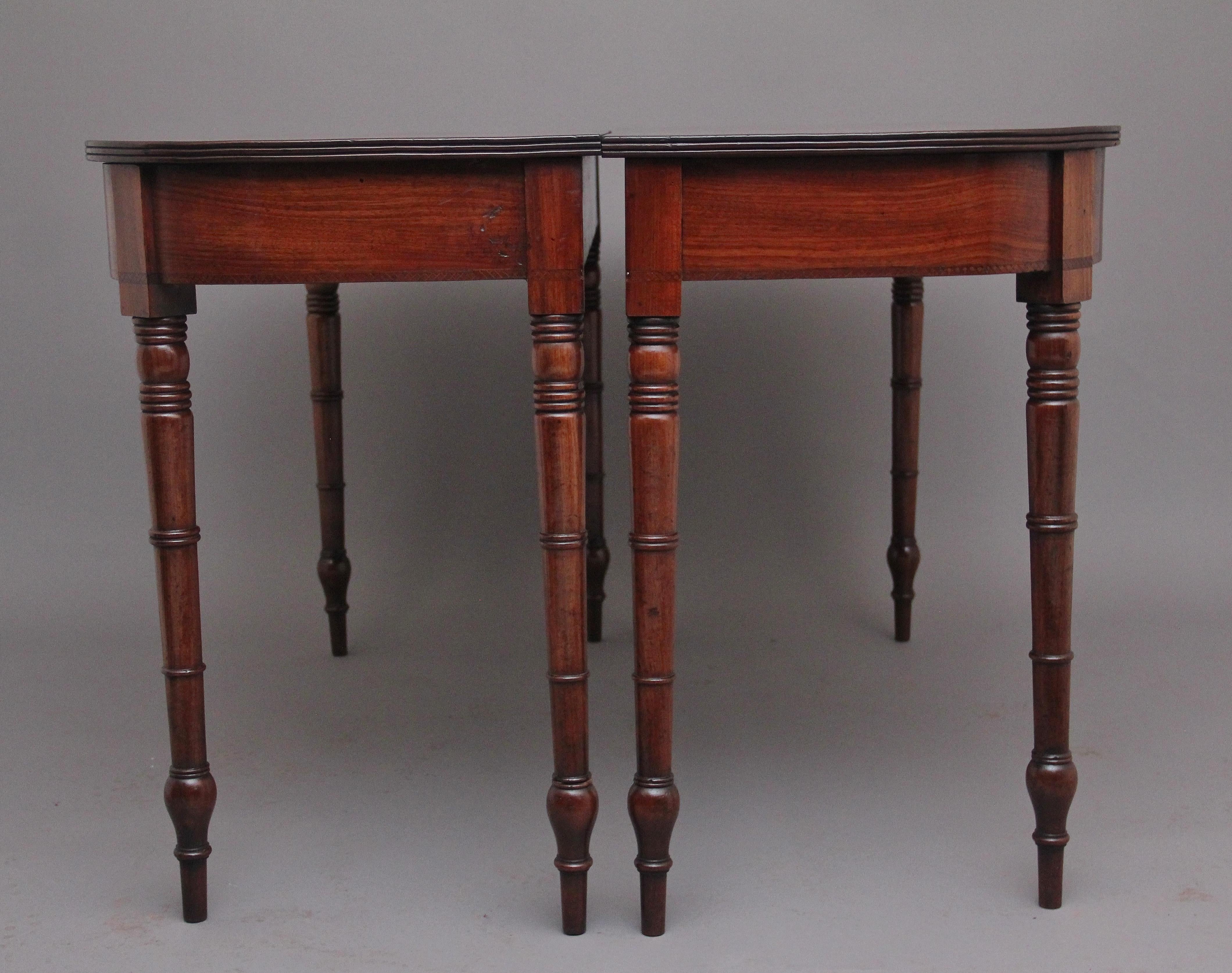 Pair of Early 19th Century Antique Console Tables In Good Condition In Martlesham, GB
