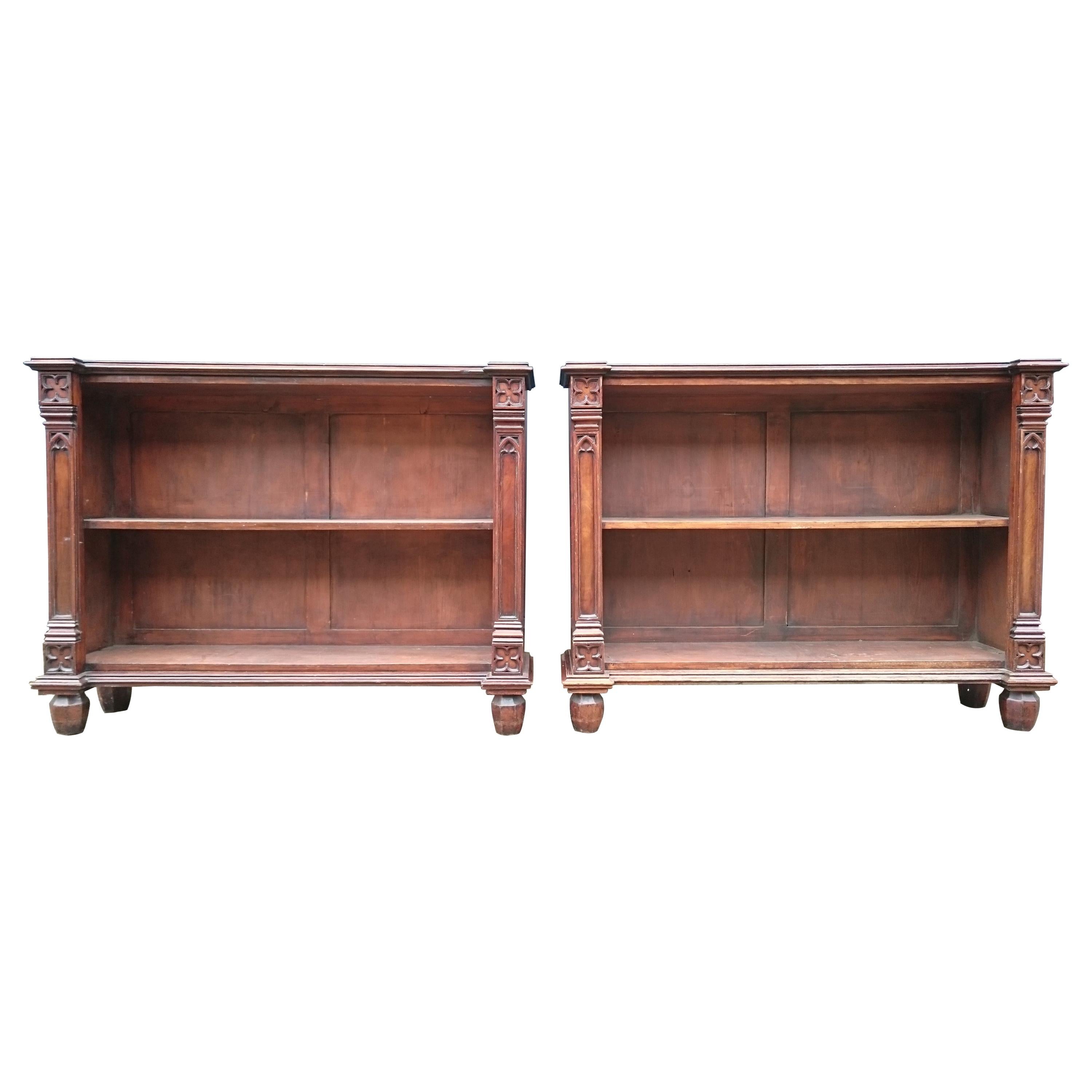 Pair of Early 19th Century Bookcases For Sale