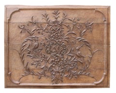 Pair of Early 19th Century Carved Oak Wall Panels