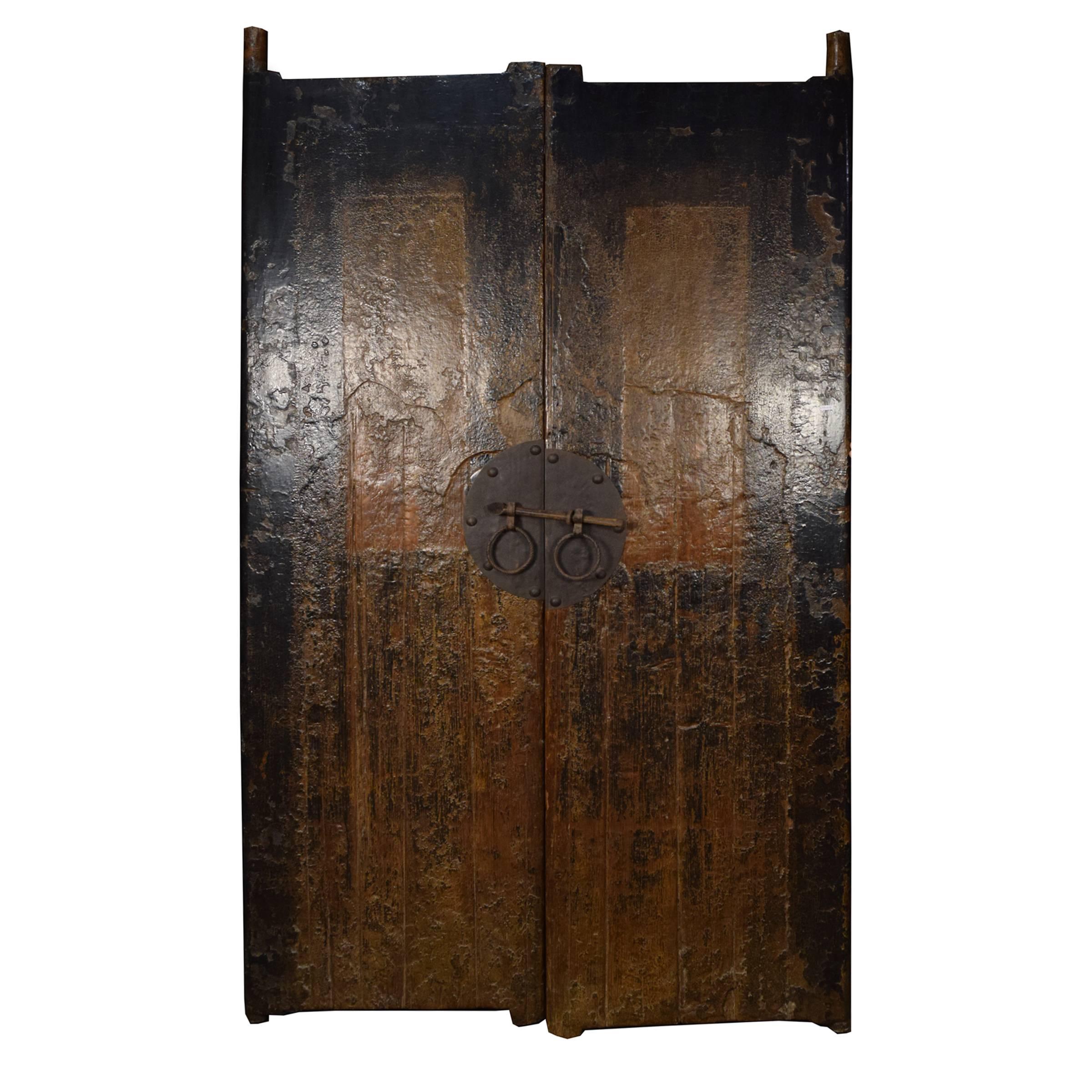 Pair of Early 19th Century Chinese Courtyard Doors