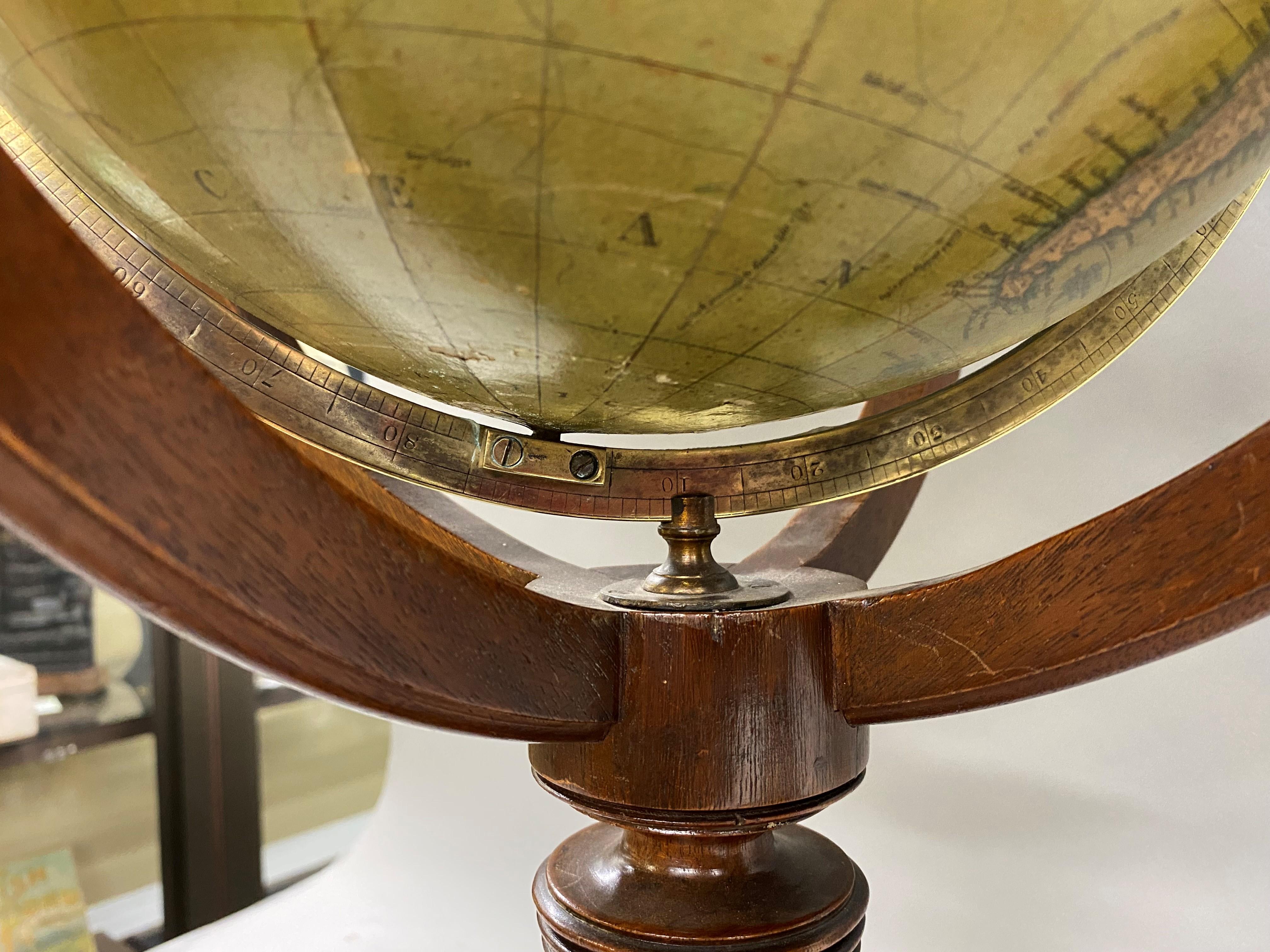 Pair of Early 19th Century English Cary Terrestrial/Celestial Table Model Globes For Sale 6