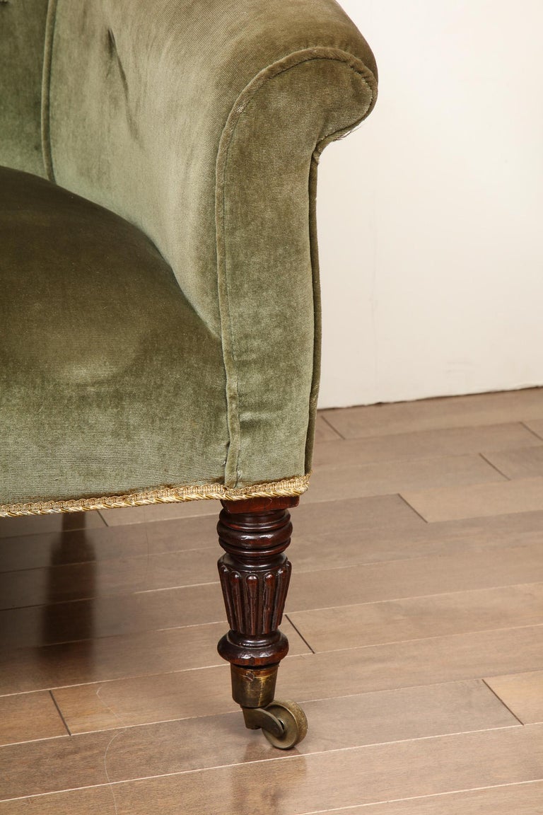 Pair of Early 19th Century English Club Chairs For Sale at 1stDibs