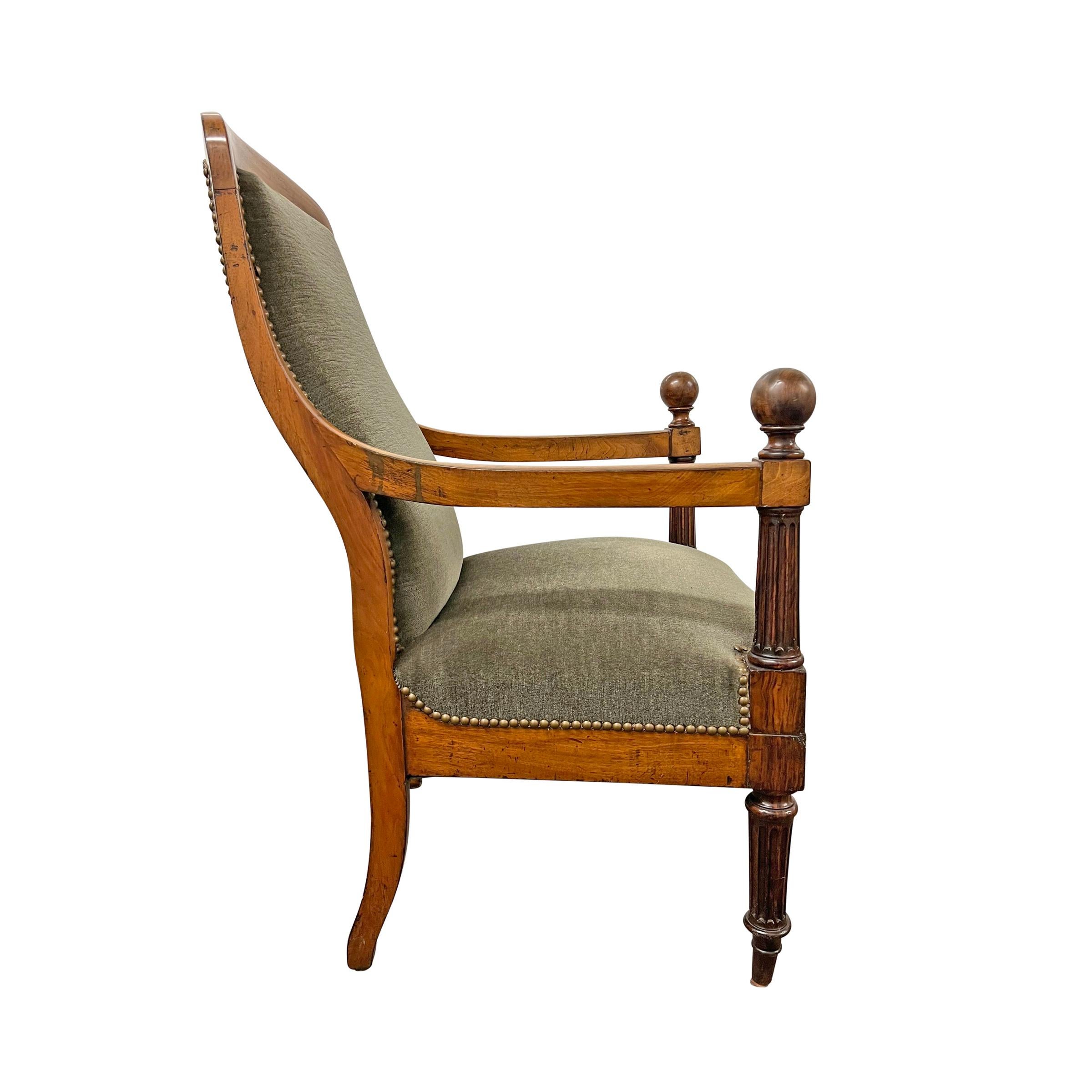 Paar englische Regency-Sessel aus dem frühen 19. Jahrhundert im Angebot 1