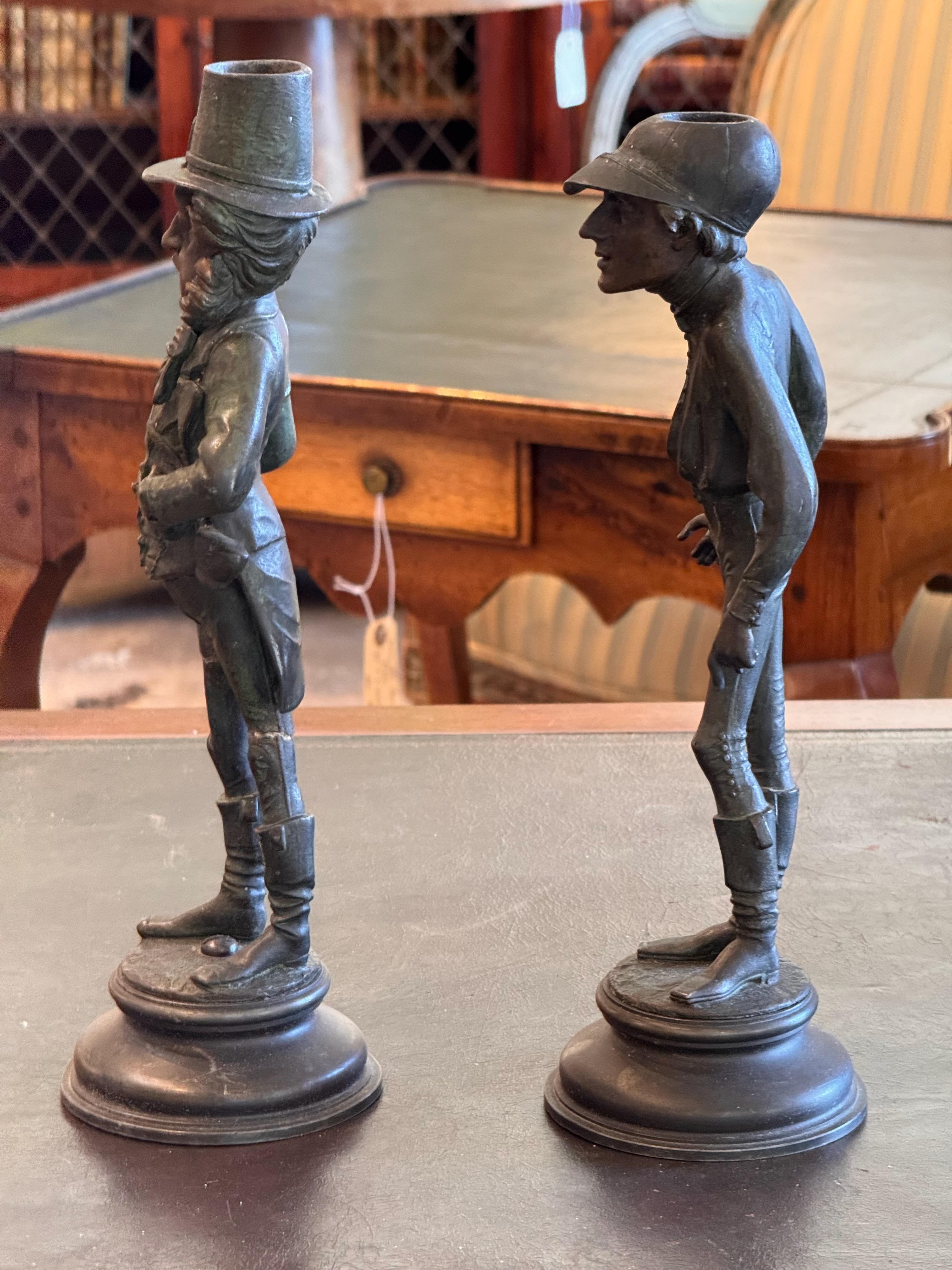 Pair of Early 19th Century French Candlesticks Emile Guillemon 4