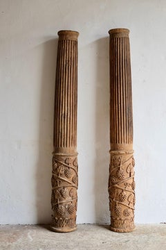Pair Of Early 19th Century French Carved Columns
