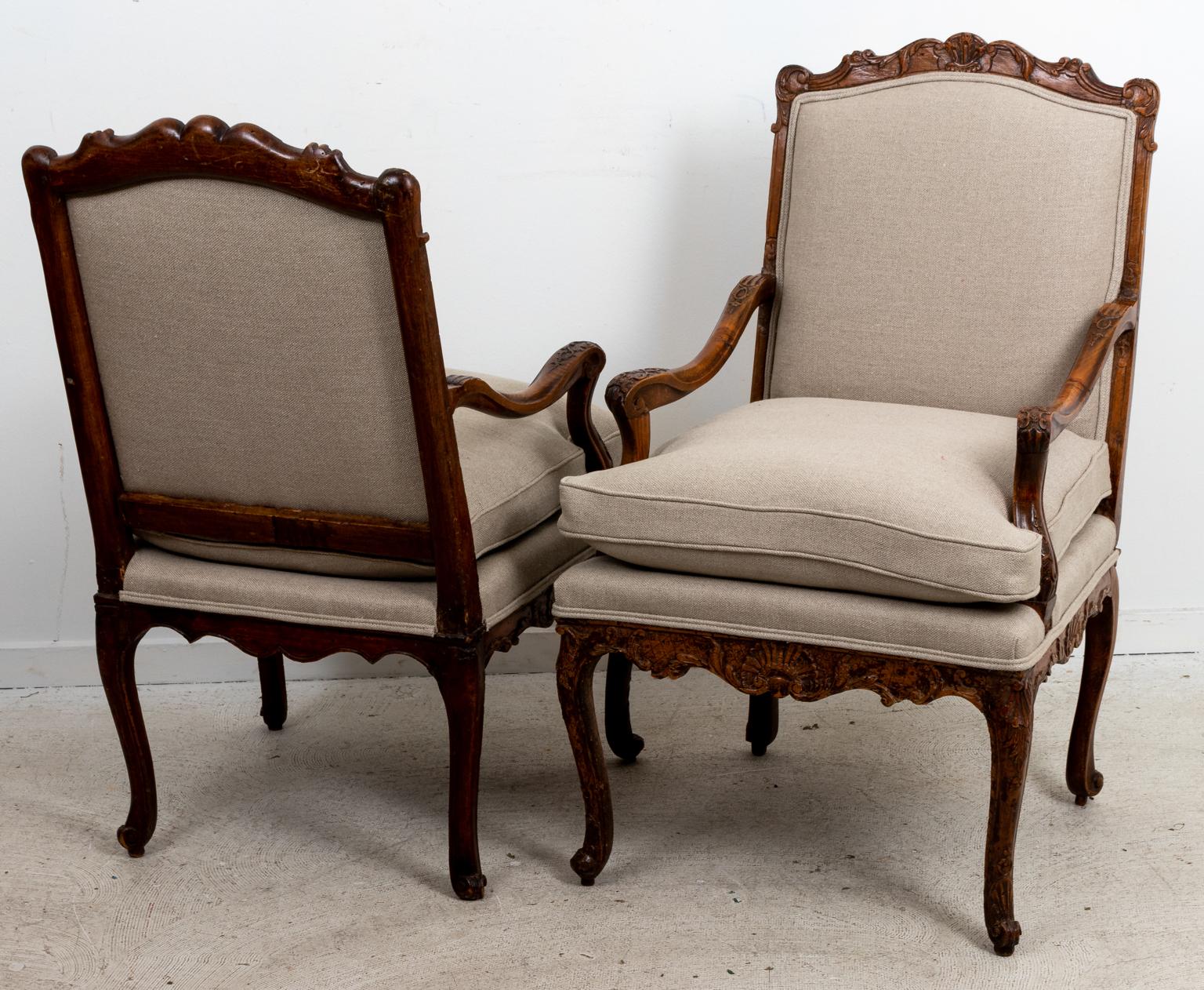 Pair of Early 19th Century French Chairs For Sale 3