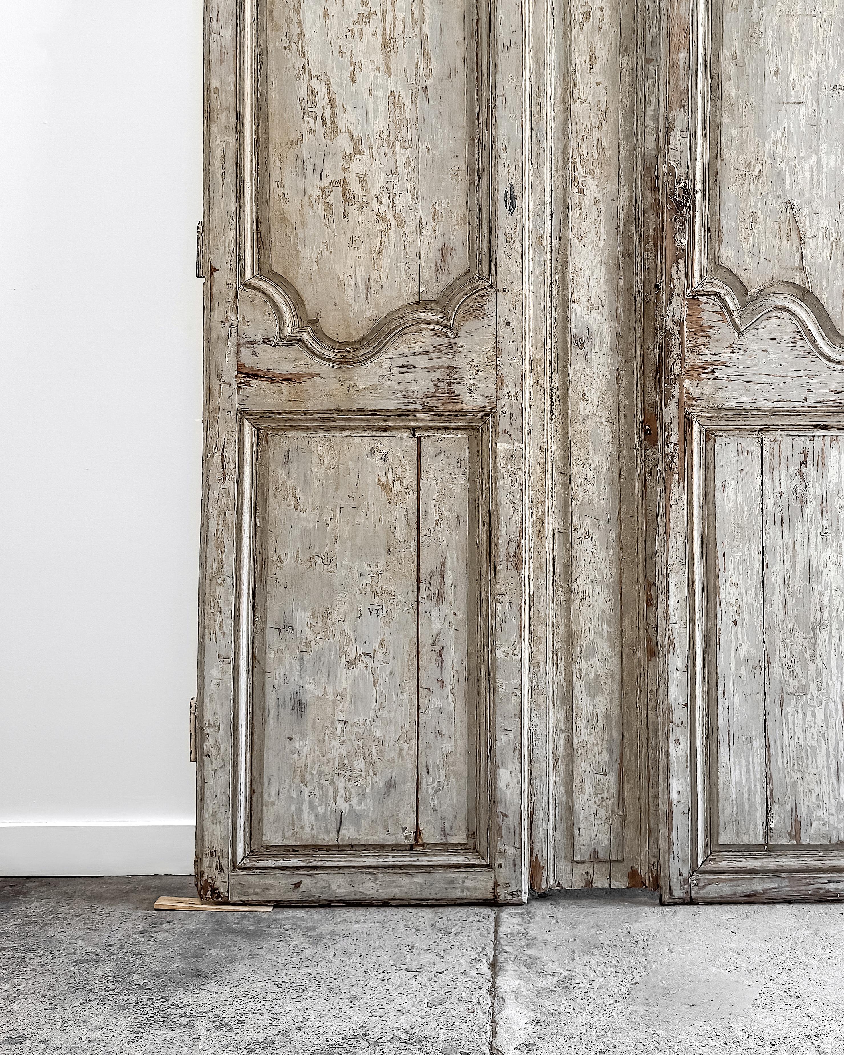 Par de puertas de armario provinciales francesas de principios del siglo XIX en venta 5