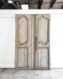 Pair of Early 19th Century French Provincial Wardrobe Doors