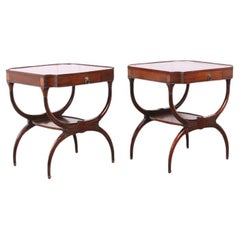 Pair of Early 19th Century Georgian Mahogany Side Tables