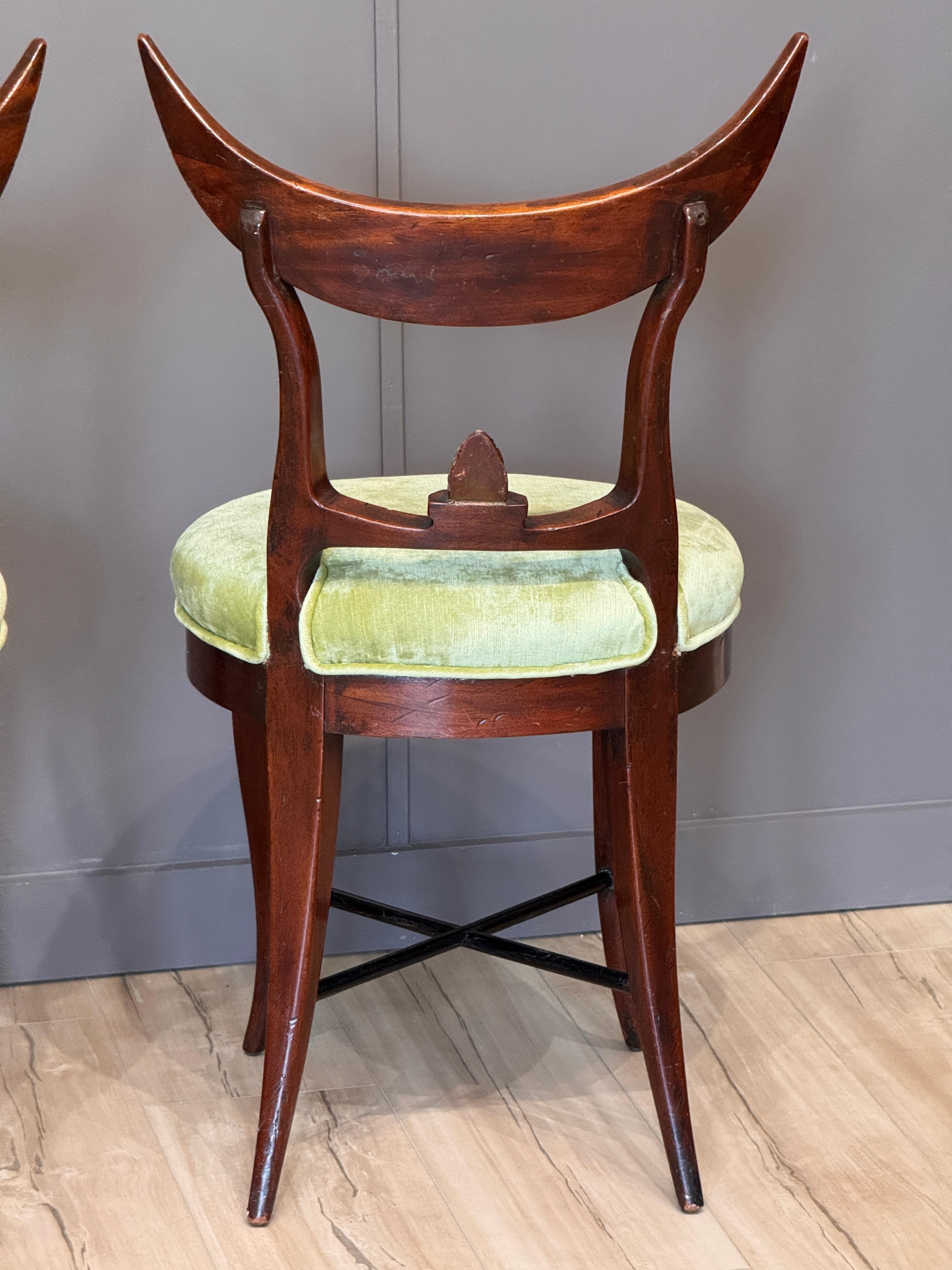 Coppia di sedie Biedermeier tedesche dell'inizio del XIX secolo in vendita 5