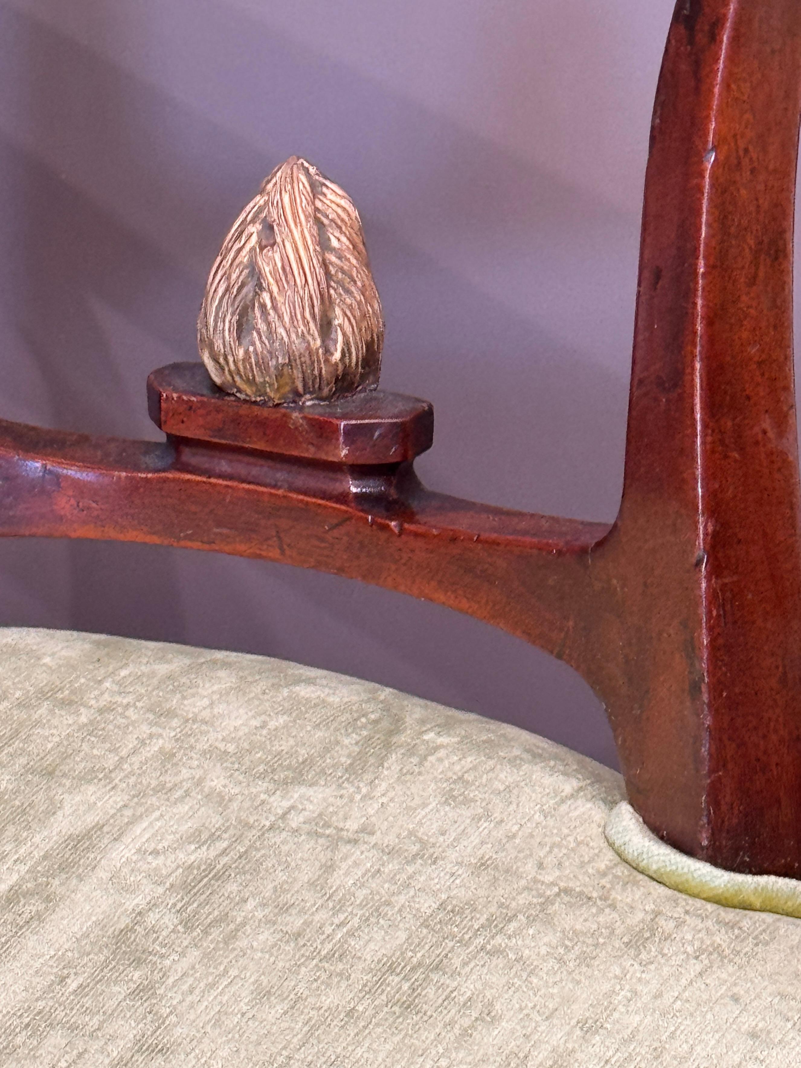 Coppia di sedie Biedermeier tedesche dell'inizio del XIX secolo in vendita 7