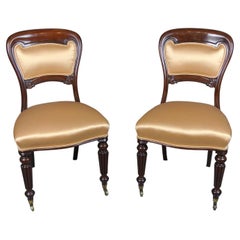 Pair of Early 19th Century ‘Gillows of London’ Parlour Chairs c. 1830