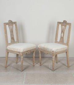 Pair of Early 19th Century Gustavian Chairs