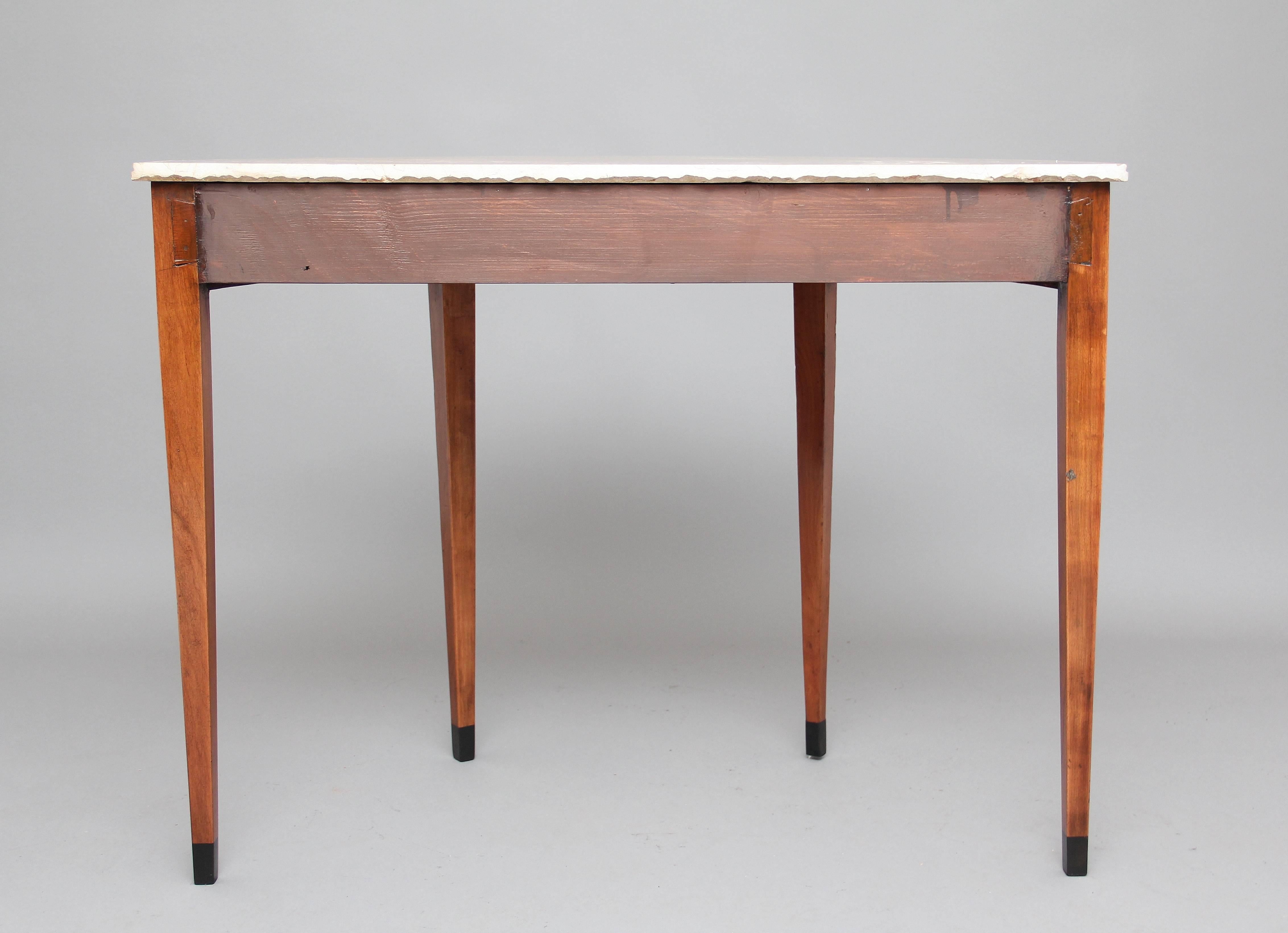 Pair of Early 19th Century Italian Console Tables 6