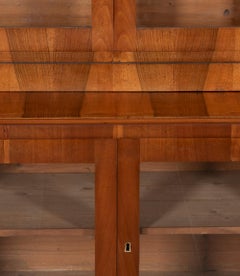 Pair of Early 19th Century Italian Olive Wood Bookcases