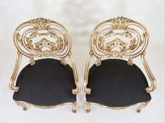 Pair of Early 19th Century Louis XIV Style Fauteuil Armchairs by Maison Jansen