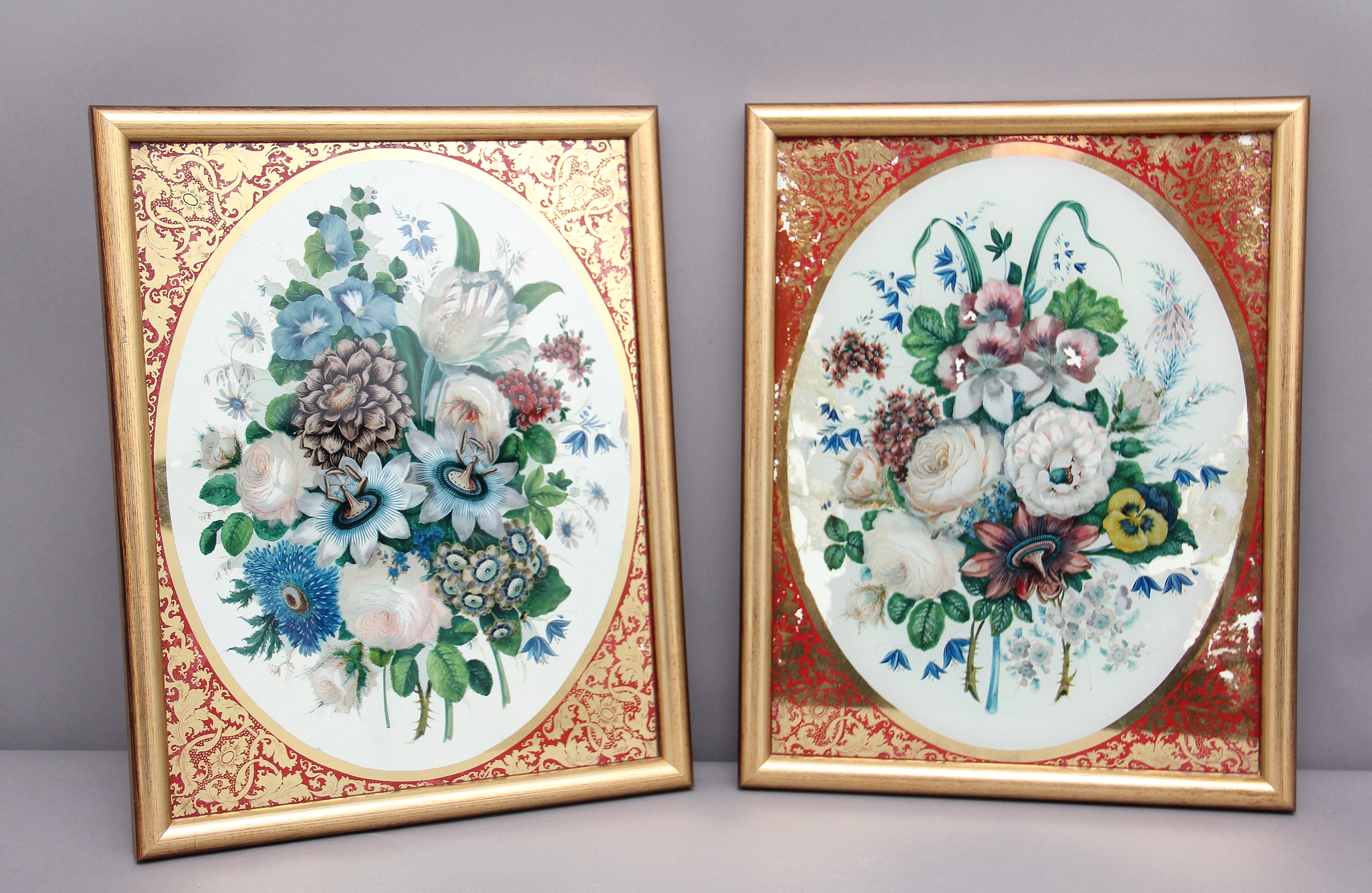 Pair of Early 19th Century Paintings For Sale 3