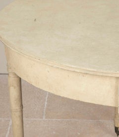 Coppia di consolle a mezzaluna in stile Regency dei primi anni del XIX secolo