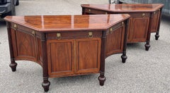 Pair of Early 19th Century Regency Mahogany Sideboard Cabinets
