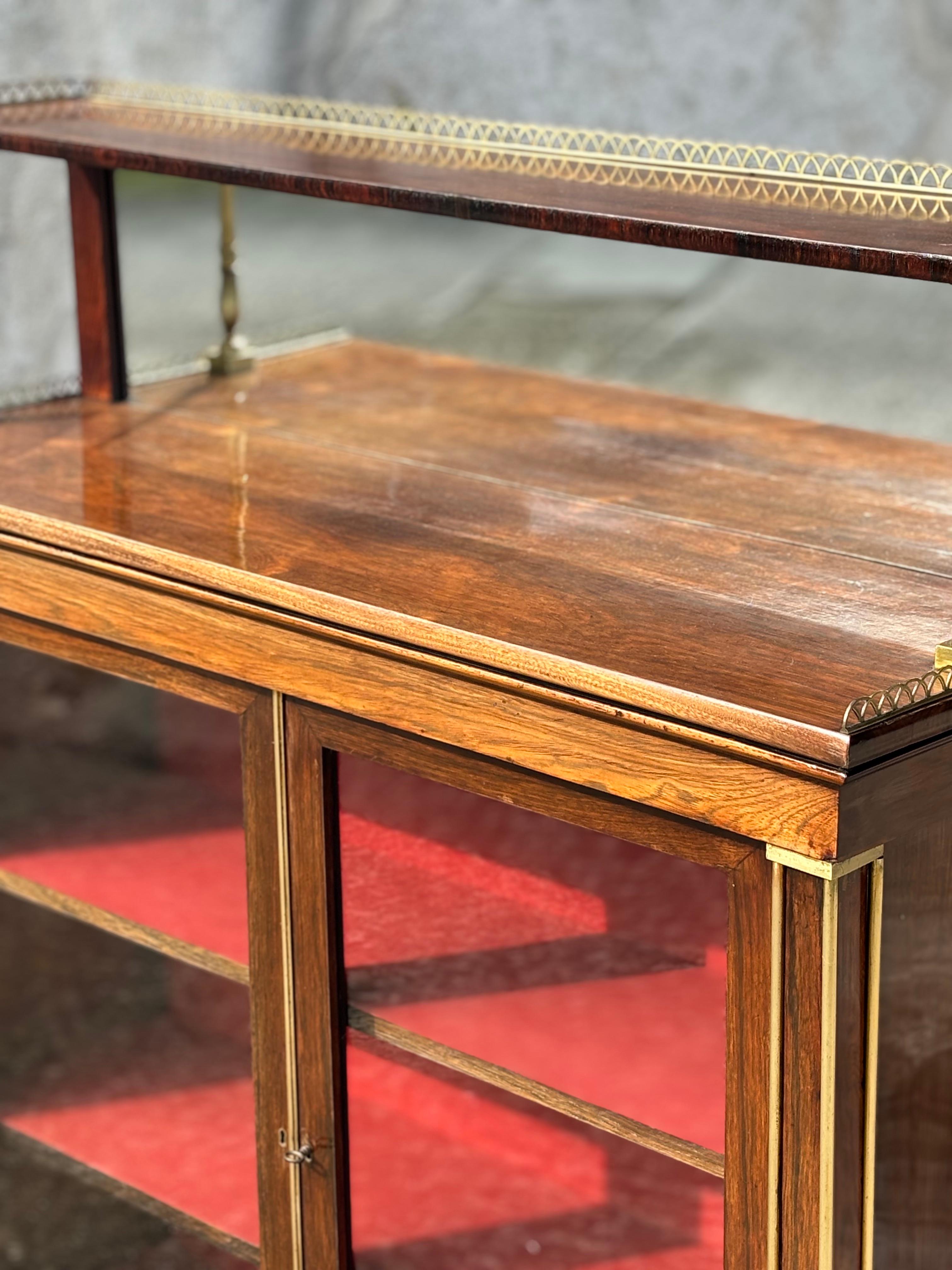 Coppia di chiffoniere in legno di palissandro del periodo Regency dell'inizio del XIX secolo in vendita 6