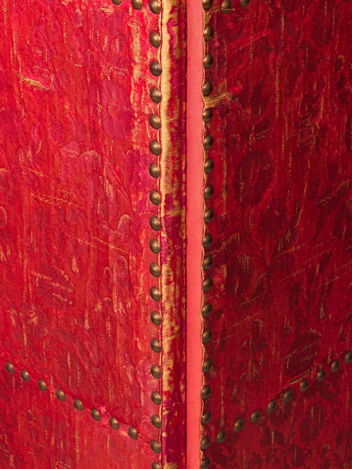 Pair of Early 19th Century Silk Moorish Style Screens For Sale 7