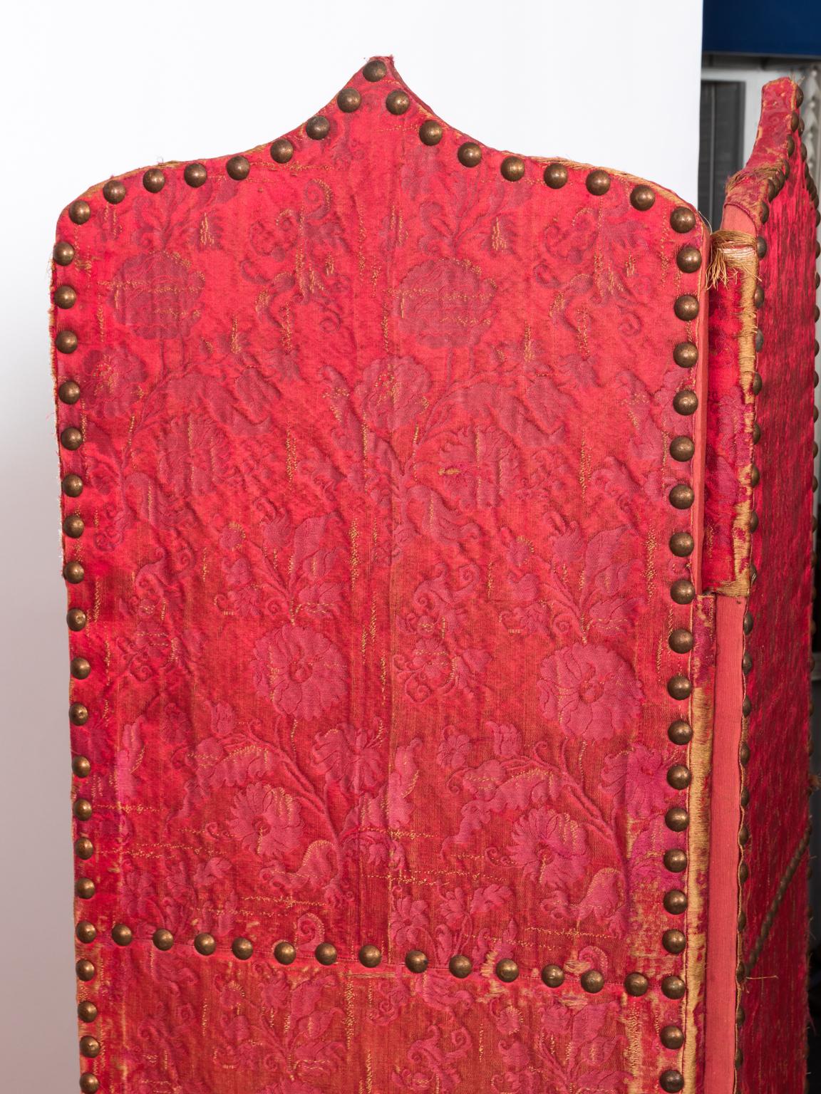 Pair of Early 19th Century Silk Moorish Style Screens For Sale 12