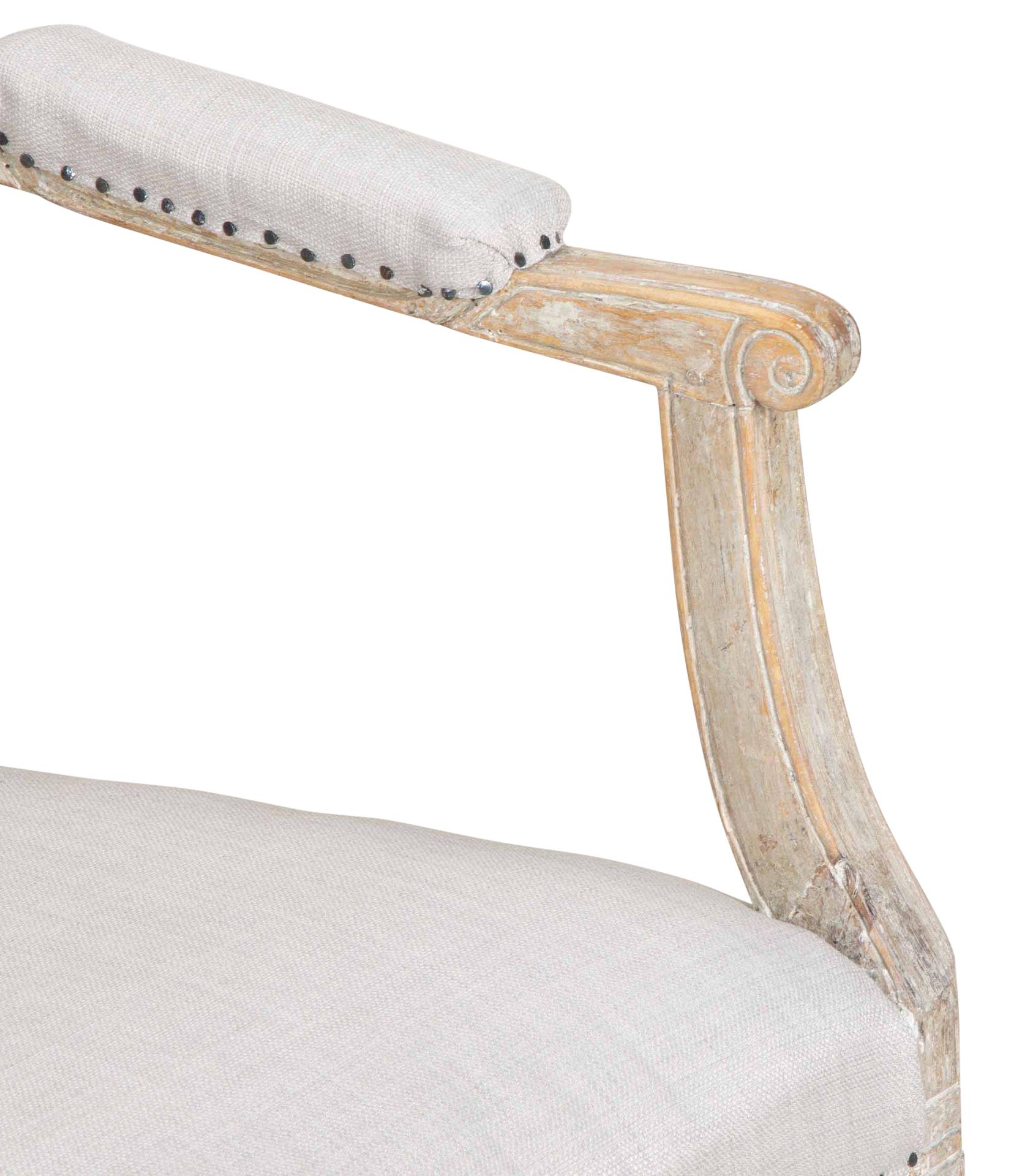 Paar schwedische Lindome-Stühle aus dem frühen 19. im Angebot 3